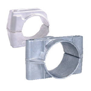 Aluminium Clamps – One and Two Holes